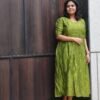 IMG_20260607_070346.jpg ARURA Raw Silk Maternity Maxi (Light Green)