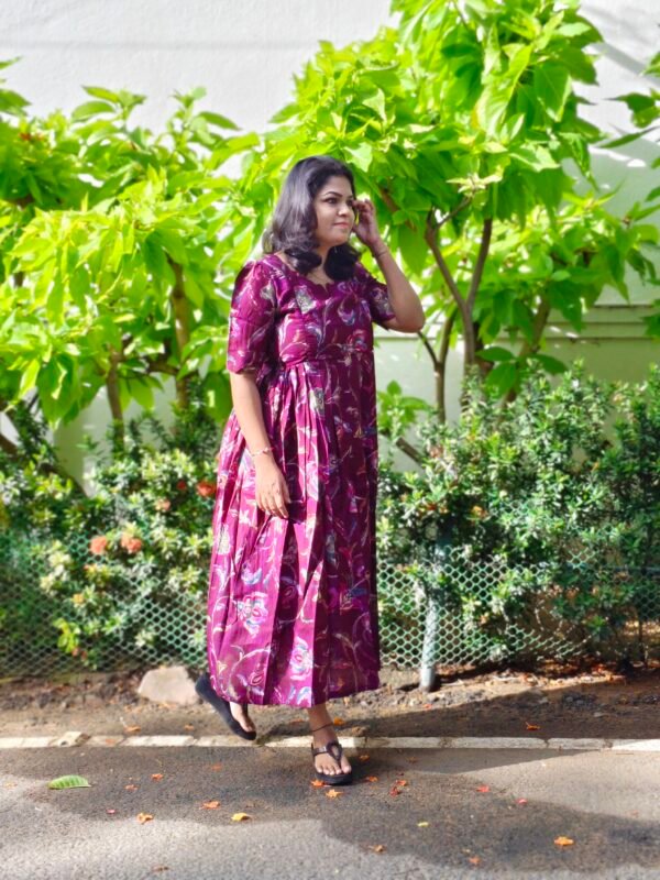 IMG_20260607_074926.jpg ARURA Vatican Silk Maternity Maxi (Voilet Floral)