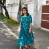 IMG_20260607_085306.jpg ARURA Vatican Silk Maternity Maxi (Peacock Blue Floral)
