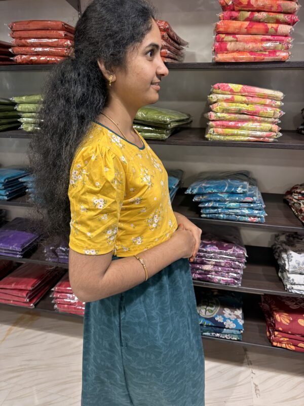 IMG_9299 Yellow bloom - ARURA Zipless Maternity Maxi