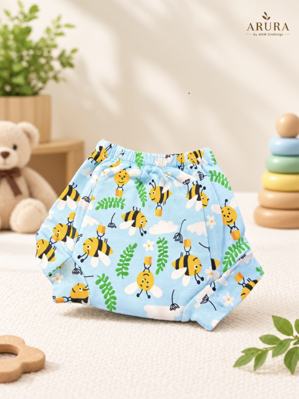 2026/09/1000909893.png ARURA Reusable Honeybee Cloth Diaper
